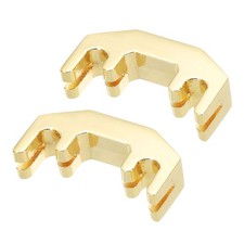 2 Pack Violin Mute Violin Practice Mute Violin Silence Metal Violin Claw Gold