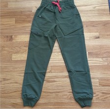 Figs XXS Dark Olive high waisted Zamora jogger scrub pants