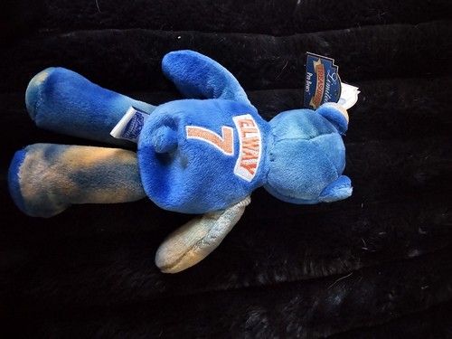 Limited Treasures Pro Bears Set Of 5 Tiedye 1 White Mvp John Elway - Picture 8 of 14