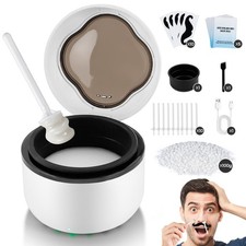 Mini Nose Wax Kit for Men Women,Electric Nose Ear Eyebrow Small Area Hair Remova