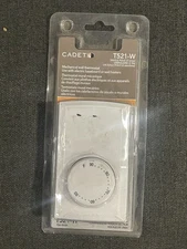 Cadet Mechanical Wall Thermostat T521-W Electric Baseboard or Wall Heaters NEW