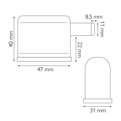 Indiana Mdf Toilet Seat White Nylon Hinge – Distributors - View #2