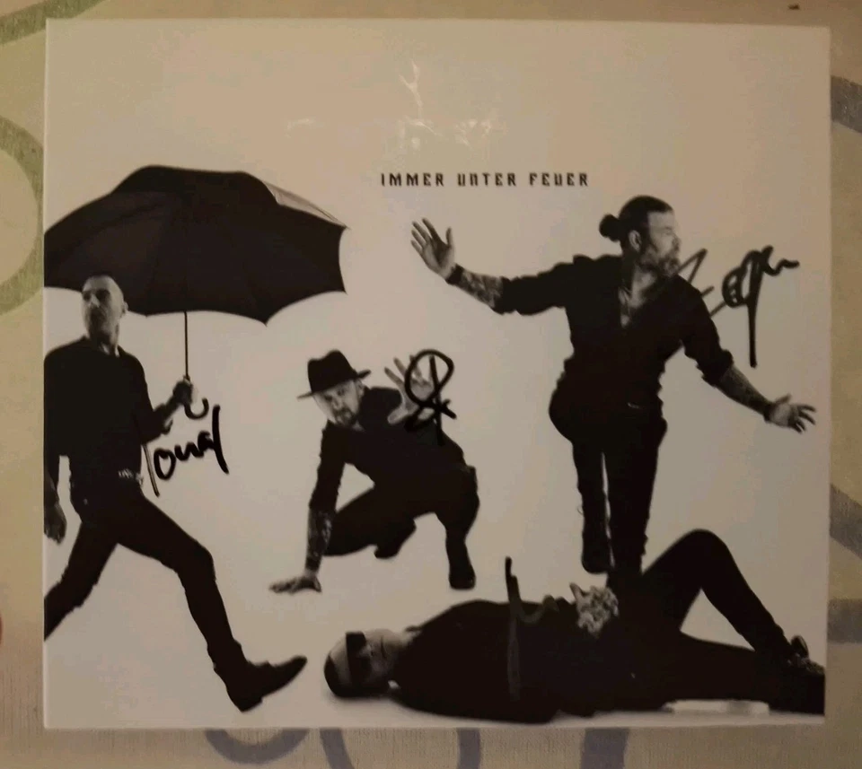 Frei.wild Immer Unter Feuer Signed Signiert Freiwild CD Digipak Tour 2025 Neu - Bild 3 von 4