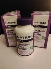 Natrol Melatonin Sleep 10mg Tablet - 100 Count/Damaged Boxes 