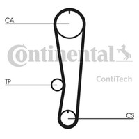 Continental Ctam Zahnriemen CT895 FüR Suzuki Jimny Baleno Swift EA FD EG Carry 2