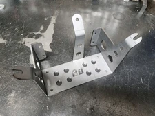 Universal Astra Opel GM Power Steering Pump Side Or Flat Mounting Bracket