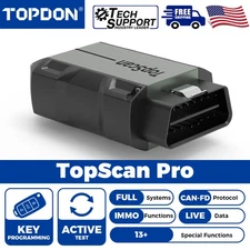 2025 TOPDON Topscan PRO Wireless OBD2 Scanner Key Coding Diagnostic Code Reader