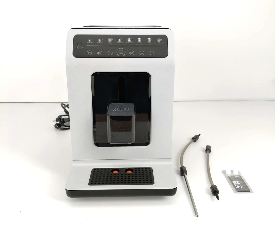 Cafetera automática Krups EA897 1450 W blanca - Imagen 2 de 4