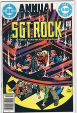 DC Comics SGT Rock Annual Volume 1 Book #3 Nice Mid Grade