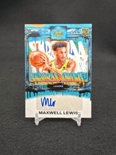 2023-24 Panini Court Kings #FP-MLL Maxwell Lewis Fresh Paint Auto RC /125