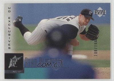 2001 Upper Deck UD Exclusives 100/100 Ryan Dempster #213 0lm