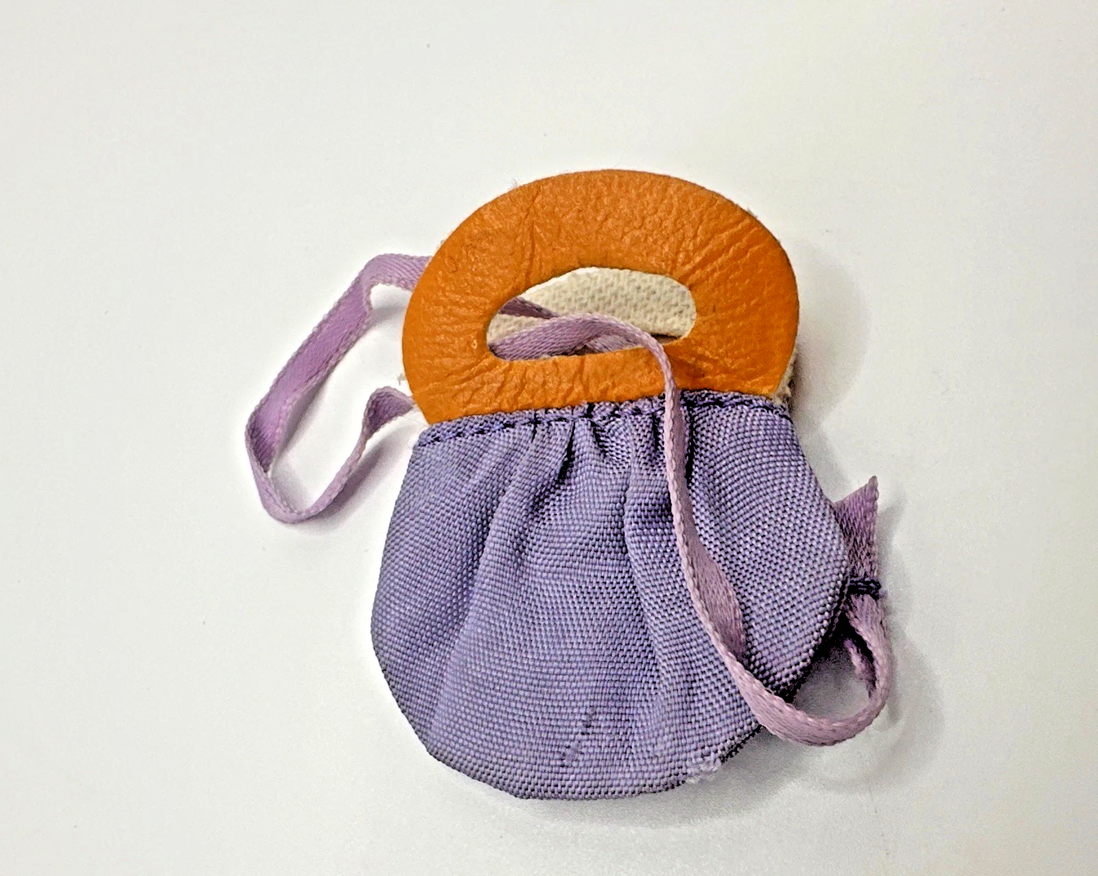 Vintage 1980 My Little Pony G1 Pony Wear Have a Luau Purple Purse Acc Hasbro