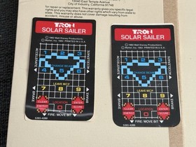 Mattel Intellivision Tron Solar Sailer Intellivoice With Box - Disney - UNTESTED