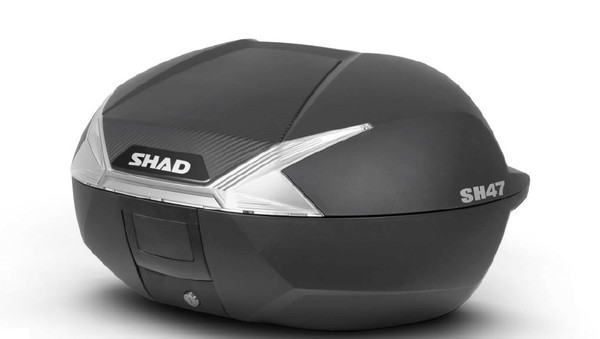 Shad Top Case SH47 Schwarz/Kohlenstoff-image