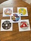 5 Nintendo Wii Games Lot Mario Sonic SpongeBob Zumba 2 Tested Bundle Used