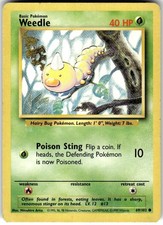 Weedle #69 Prices | Pokemon Base Set | Pokemon Cards