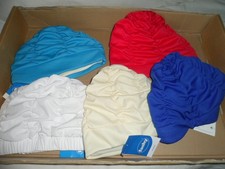 Fashy Damen Badehaube Badekappe 3403   Weiß Blau Beige Rot Türkis Farbauswahl