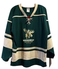 Vintage Moosehead Lager Air Knit (AK) #67 Jersey - Adult Medium RARE