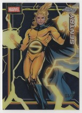 2026 Topps Chrome Marvel Black Refractor Sentry 3/10 #149