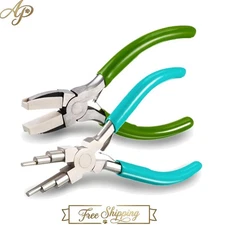 Comfort Grip 2-Piece Jewelry Pliers Set - Perfect for All DIY Projects