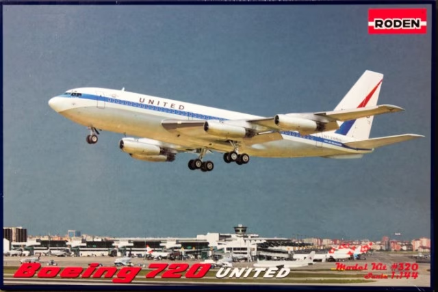 Roden 320 1:144th scale Boeing 720 'United'