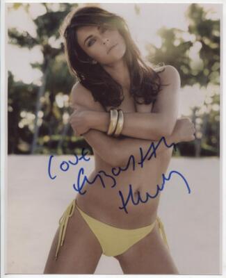 Elizabeth Hurley Actress Autographed 8"x10" Photo w/COA WWE8-125 NUDES