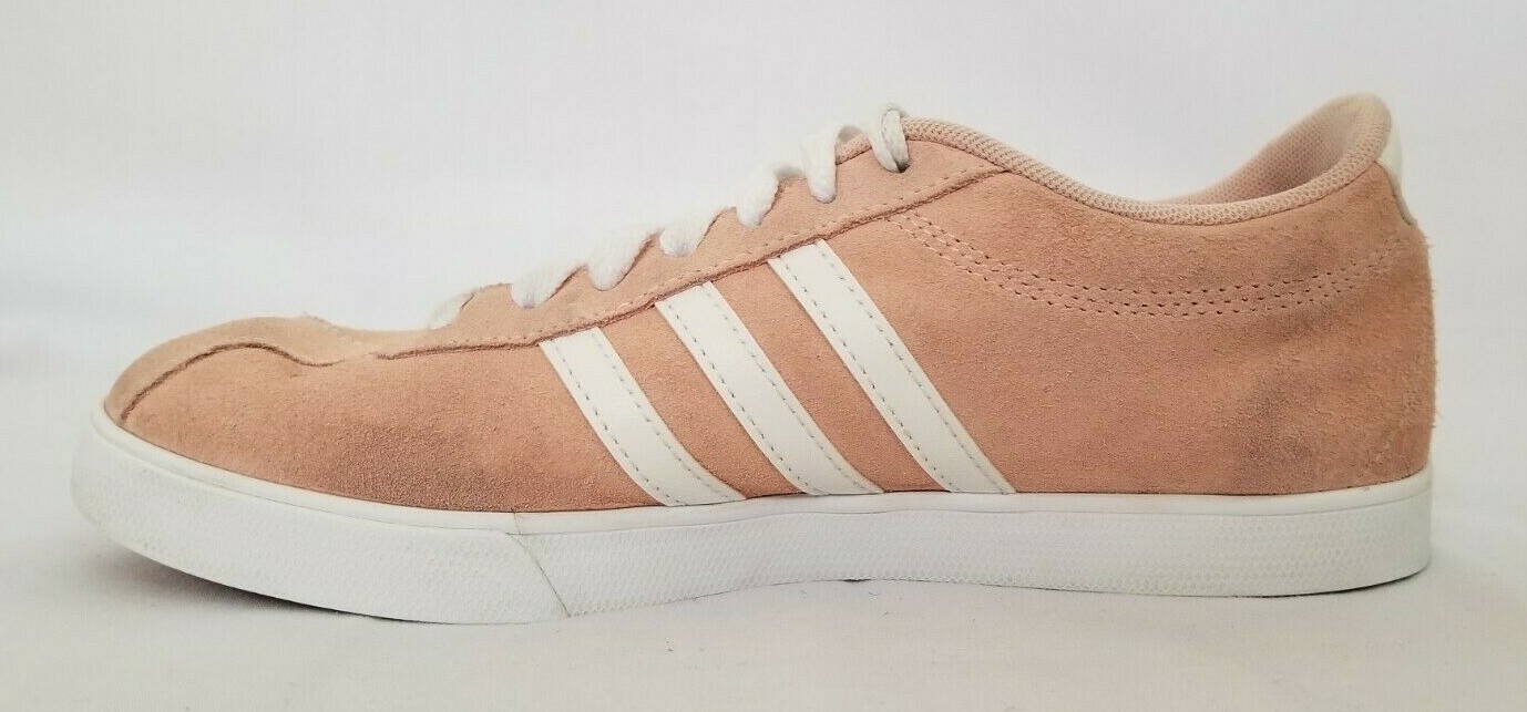 Womens Sz 6.5 Pink White Adidas 