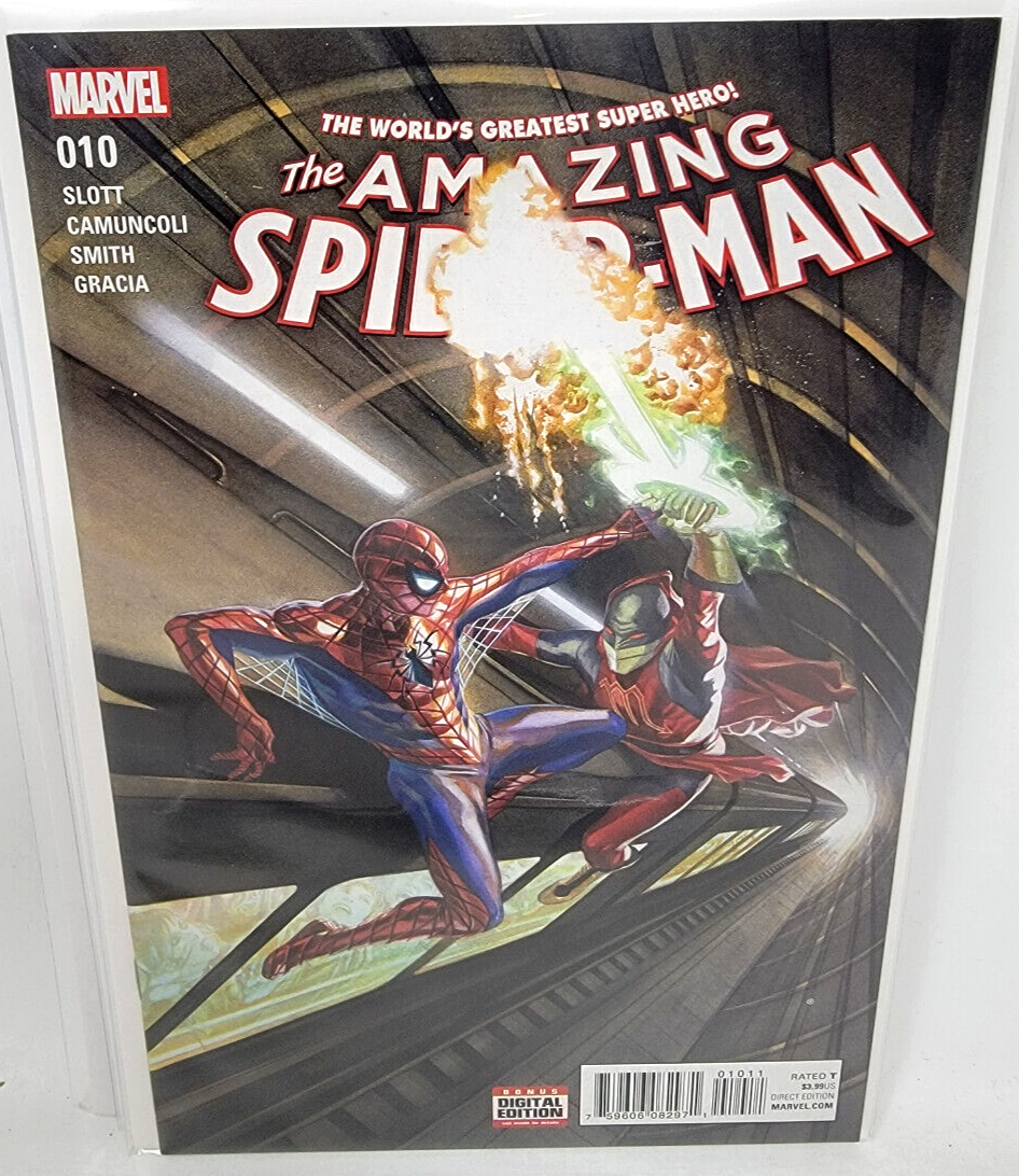 AMAZING SPIDER-MAN v4 #10 LGY #766 *2016* 9.0 | eBay