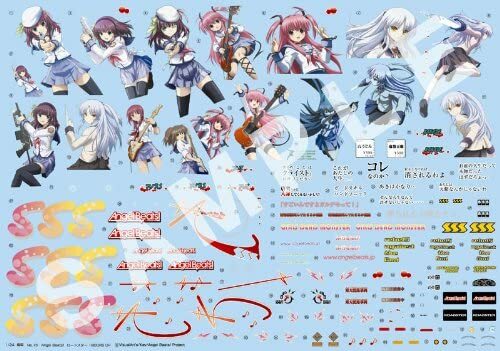 Rare Kit Aoshima 1/24 Itasha Angel Beats! Mazda Roadster 1800RS OP