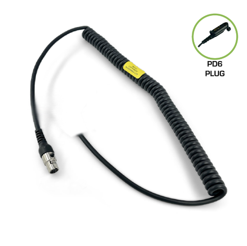 RADIOSWAP EAR PROTECTION DOWNLEAD FITS HYTERA PD605 PD665 PD685 X1 TWO WAY RADIO - Picture 6 of 8
