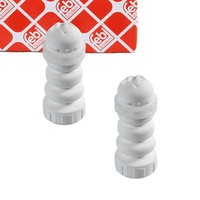 2X febi 40699 Anschlagpuffer Gummianschlag FüR VW Golf 7 8 Seat Leon Hinterachse