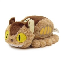 My Neighbor Totoro Fluffy Beanbag Cat Bus Studio Ghibli Plush Doll New Japan