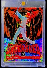 SHOHEI OHTANI SILVER SQUARES SP INSERT UNLEASHED BEAR Rare Card - DODGERS