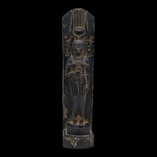 ANCIENT EGYPTIAN ANTIQUE PHARAONIC Goddess Hathor 3 Statue Magic Hieroglyphic