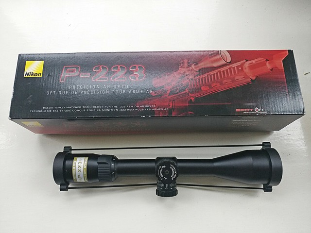 Nikon P-223 3-9x40mm Scope with BDC 600 Reticle ...