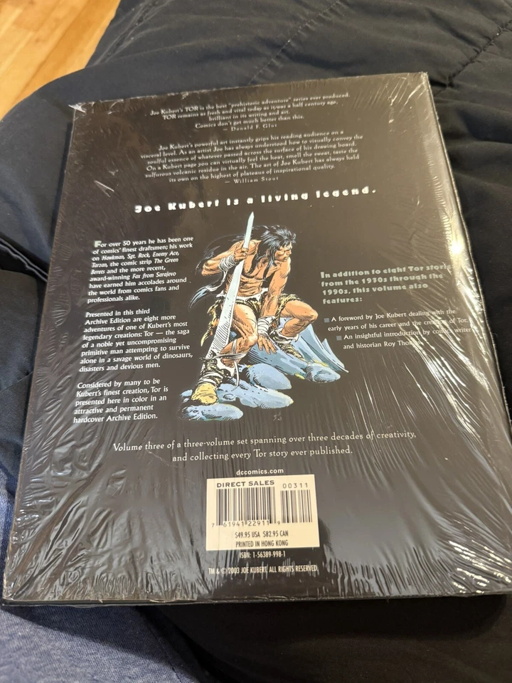 Tor Vol. 3 Tapa Dura Joe Kubert 2003 Nuevo Precintado Foto 2 de 2
