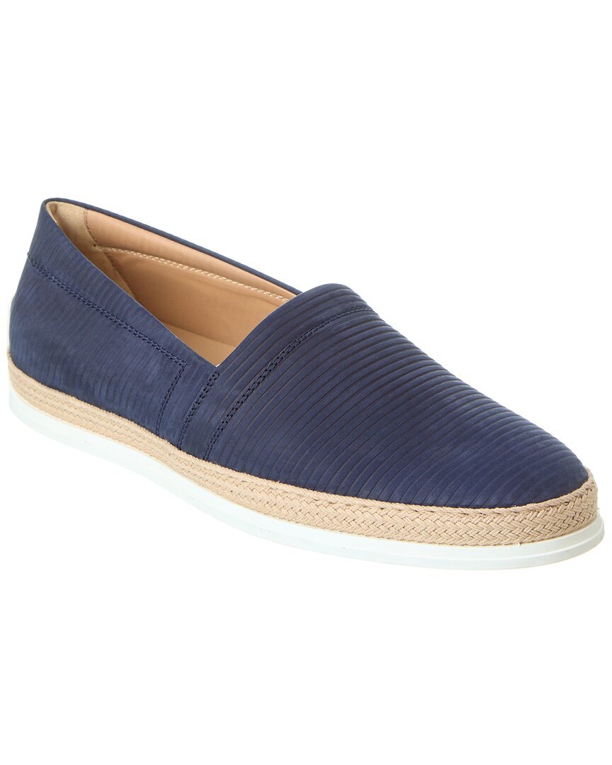 Мужские замшевые мокасины Tods Pantofola Imbottita Gomma Tv Синий 8 39590₽