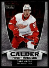 2019-20 O-Pee-Chee Platinum Calder Front-Runners Taro Hirose Detroit Red Wings