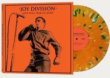 Image of JOY DIVISION 12" Love Will Tear Us Apart ORANGE SPLATTER VINYL Halloween SEALED
