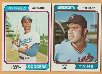 1974 TOPPS BASEBALL YOU PICK #601 - #660 NMMT **** FREE SHIPPING ****
