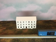 3 Floor APARTMENT or OFFICE Building - Z Scale 1:220 - Fully Assembled 3D Print