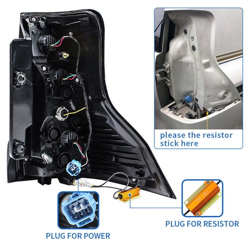 Paar LED Rückleuchten Für Toyota Land Cruiser Prado 2010–2017 Plug & Play - Bild 11 von 15