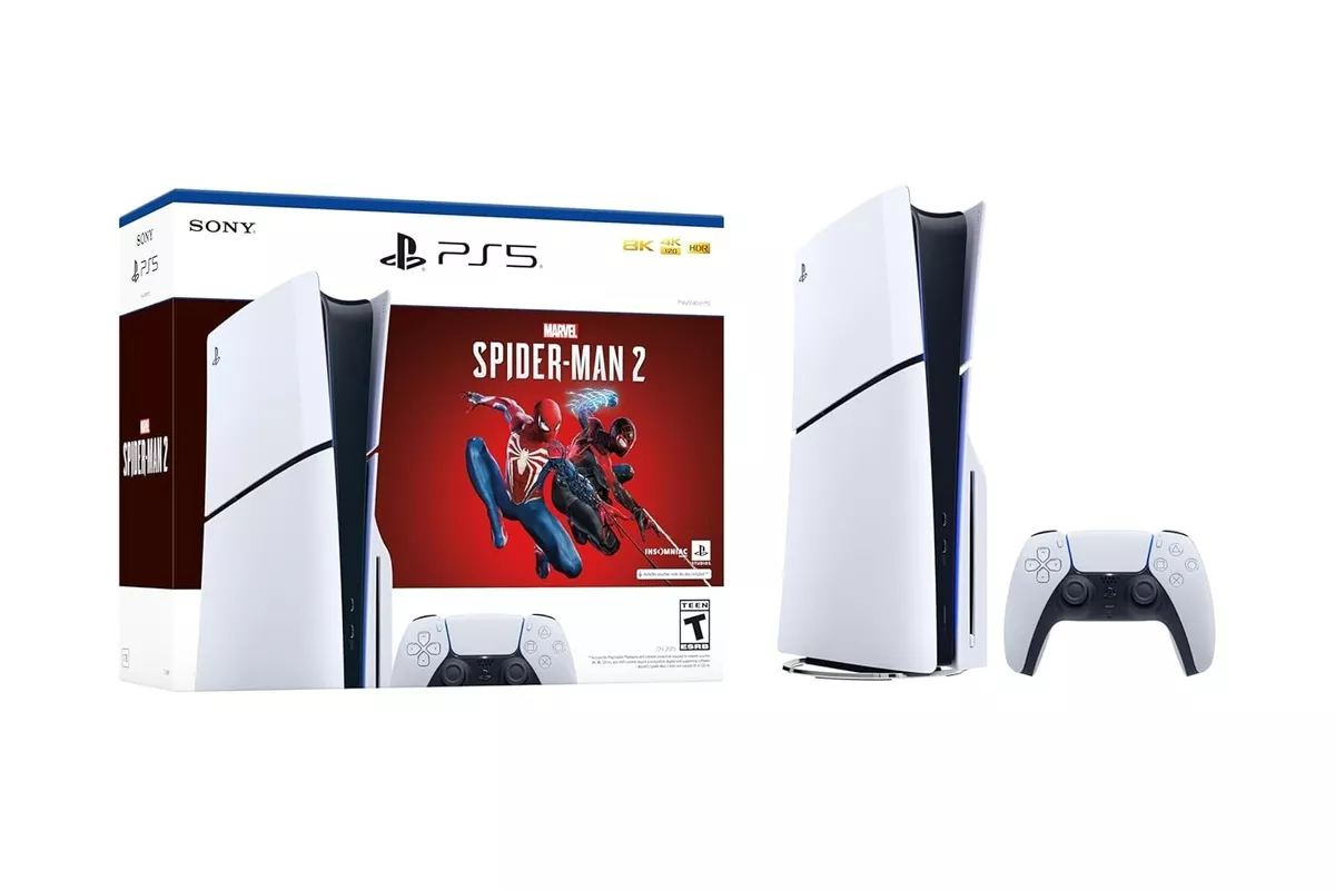 PS5 PlayStation 5 PS5 Console - Marvel’s Spider-Man 2 Bundle 1TB Slim Brand  New