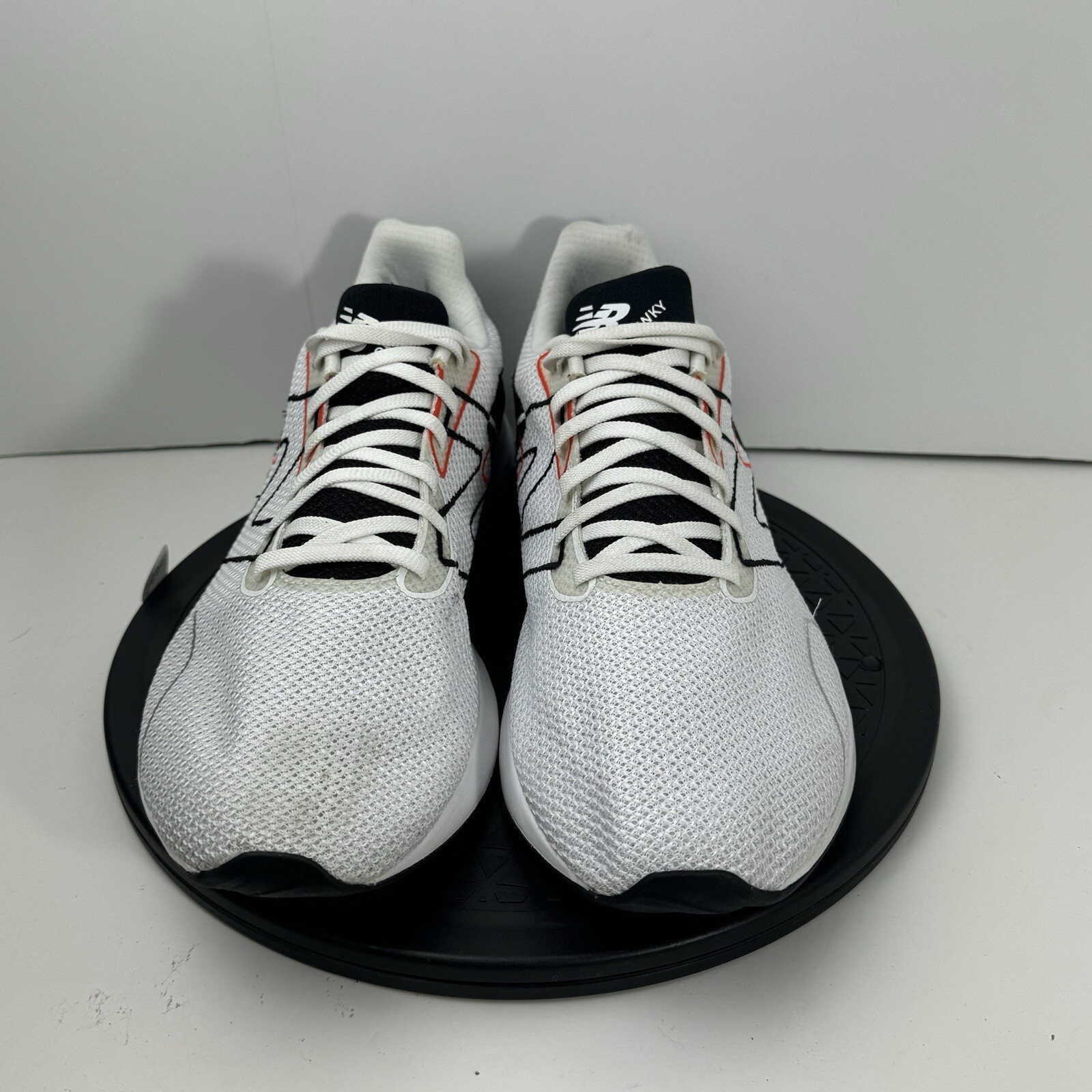 SAOLA Scarpe da corsa New Balance Dynasoft Lowky da uomo taglia 13 D bianche NECESSITA DI SOLETTE