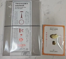 Travelers Company Tokyo Edition Traveler's NoteBook Black with Brass Charm 2024