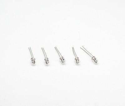 5PCS KH wire terminal 14V1.4W car Meter lamp sound lamp OD 5MM  3200k