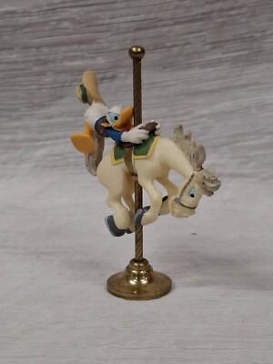 Walt Disney Company Willitts Designs 63060 Donald Duck Figurine Carousel Horse