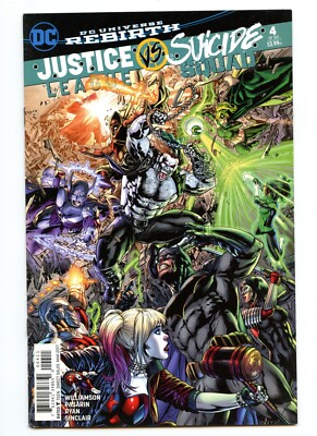 Justice League vs. Suicide Squad ~ No. 4, March 2017 ~ 1st Print ~ DC Rebirth