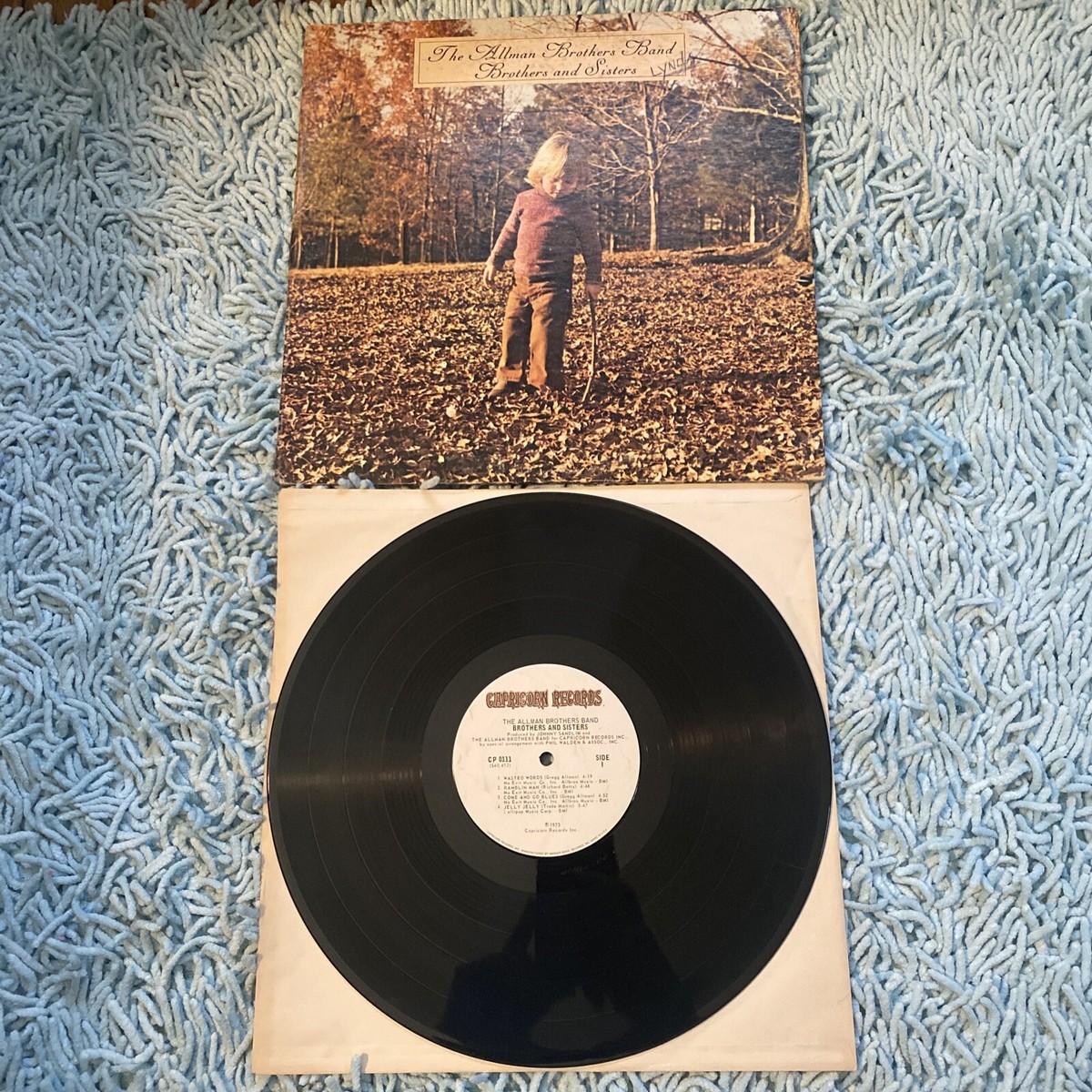 The Allman Brothers - BROTHERS AND SISTERS Vinyl 1973, CP