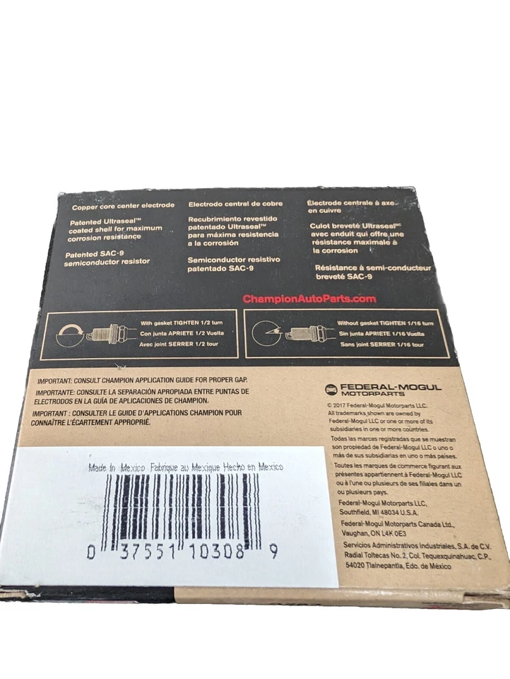 Bujía-Cobre Plus Champion 811 Foto 2 de 2